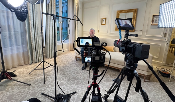 Coulisses des tournages de films d'entreprises de l’agence audiovisuelle Mazette Studio 