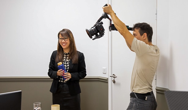 Coulisses des tournages de films d'entreprises de l’agence audiovisuelle Mazette Studio 
