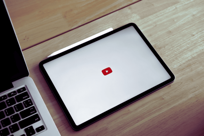 Lecture d'une vidéo Youtube sur une tablette