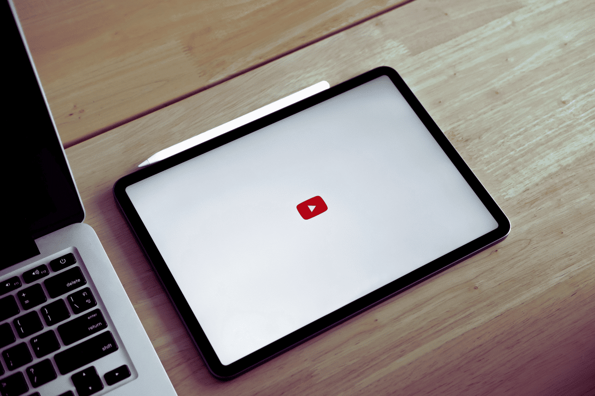 Lecture d'une vidéo Youtube sur une tablette