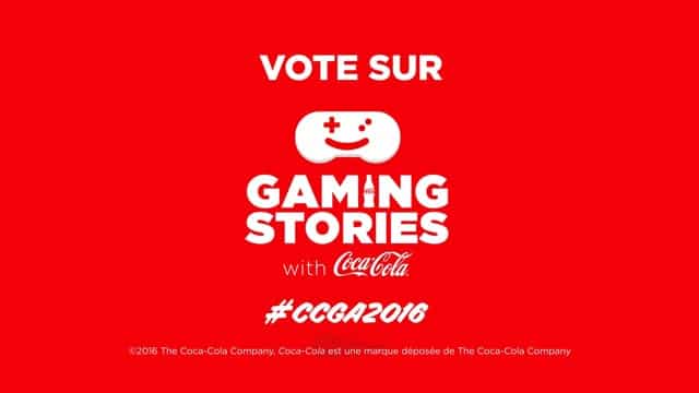 Vidéo motion désign produite par notre studio pour un événement e-sport sponsorisé par Coca Cola