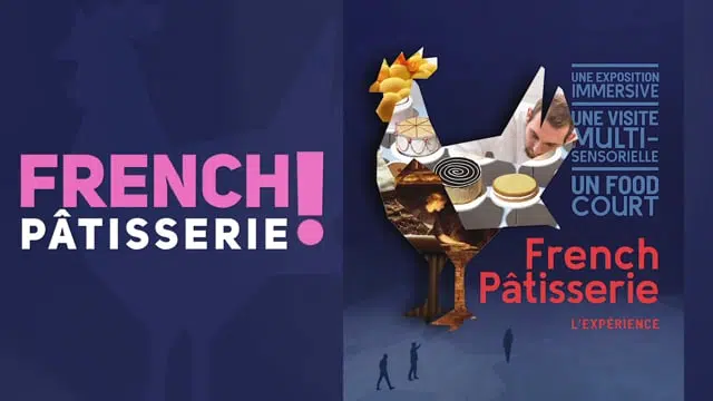 Présentation teaser de l'événement French Patisserie organisé par l'agence Quad sur le thème de la patisserie et du fooding à la française