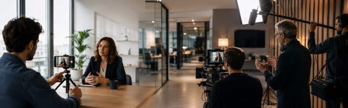cout vidéo B2B réalisée par smartphone