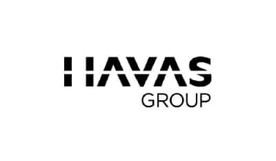 Logo d'un de nos clients en production vidéo - Havas group