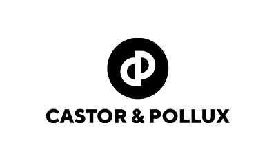 Logo d'un de nos clients en production vidéo - Castor et Pollux.