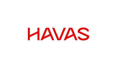Logo d'un de nos clients en production vidéo - Havas Group.