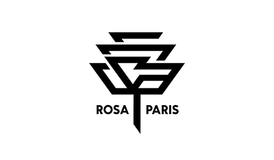 Logo d'un de nos clients en production vidéo - Rosa Paris.