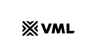 Logo d'un de nos clients en production vidéo - VML.