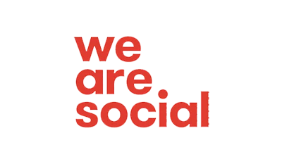 Logo d'un de nos clients en production vidéo - We Are Social.