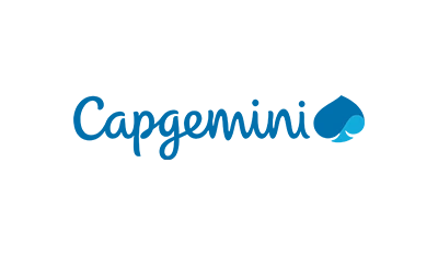 Logo d'un de nos clients en production vidéo - Capgemini.