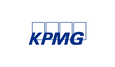 Logo d'un de nos clients en production vidéo - KPMG