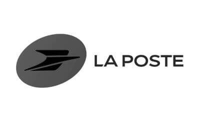 Logo d'un de nos clients en production vidéo - La poste