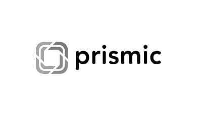 Logo d'un de nos clients en production vidéo - Prismic